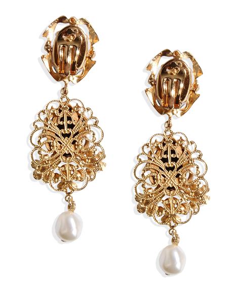 dolce and gabbana earrings|dolce and gabbana style earrings.